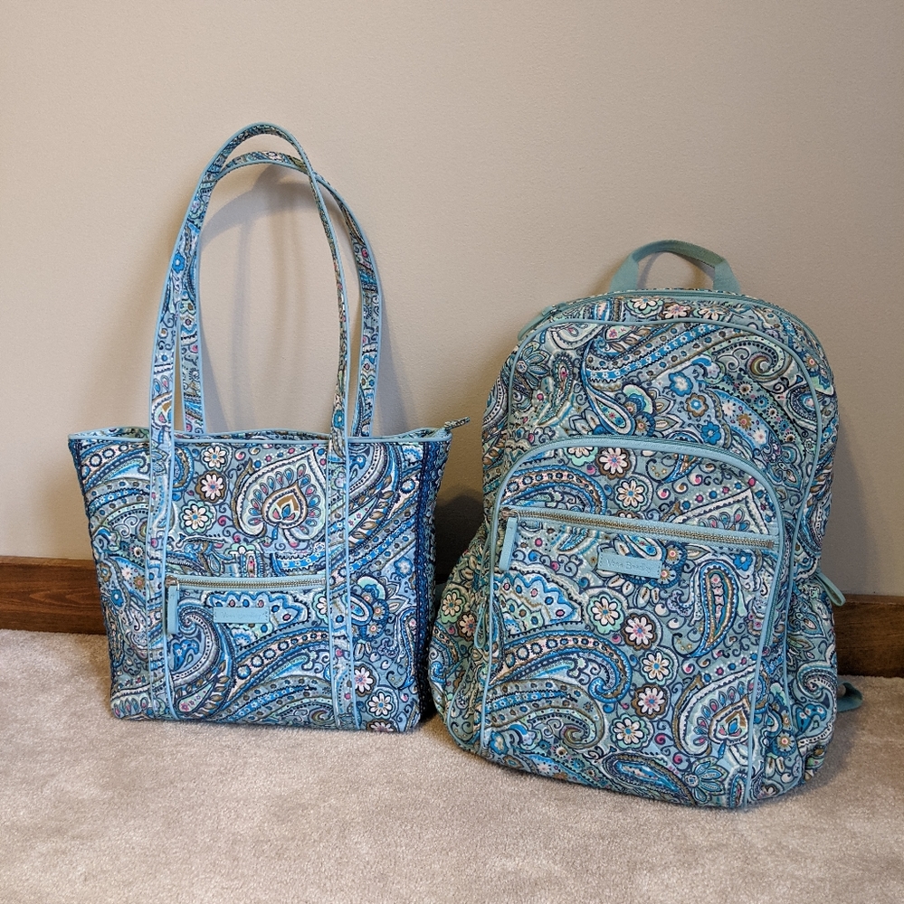 Vera Bradley Daisy Dot Bundle - Backpack and Tote!